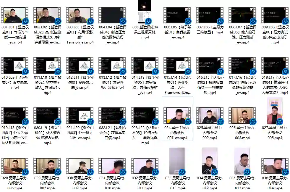 昊哥《主导力训练营》实战指南:限时揭秘专属成长路径-初心情感社